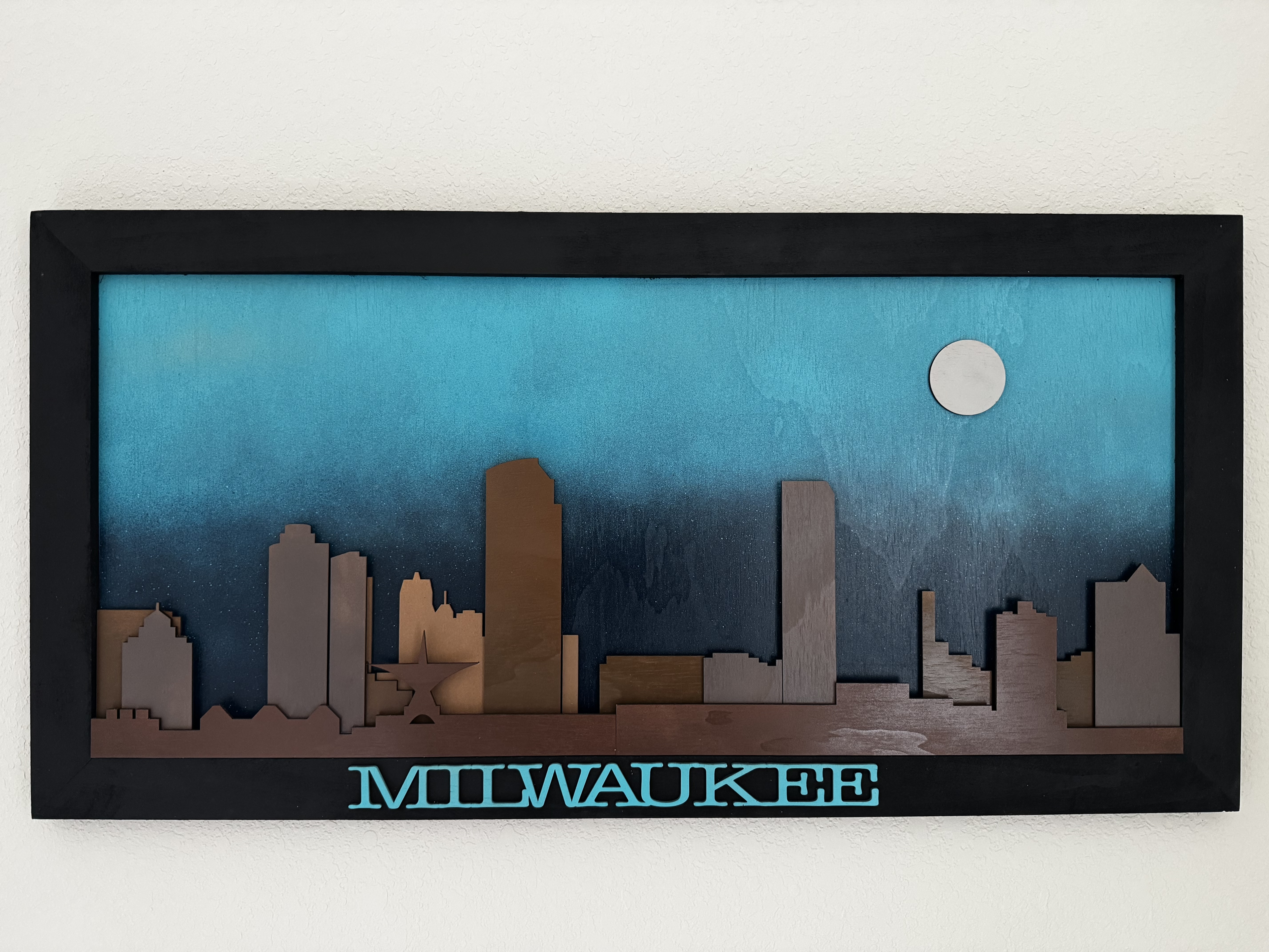 3D Milwaukee Skyline - Main View